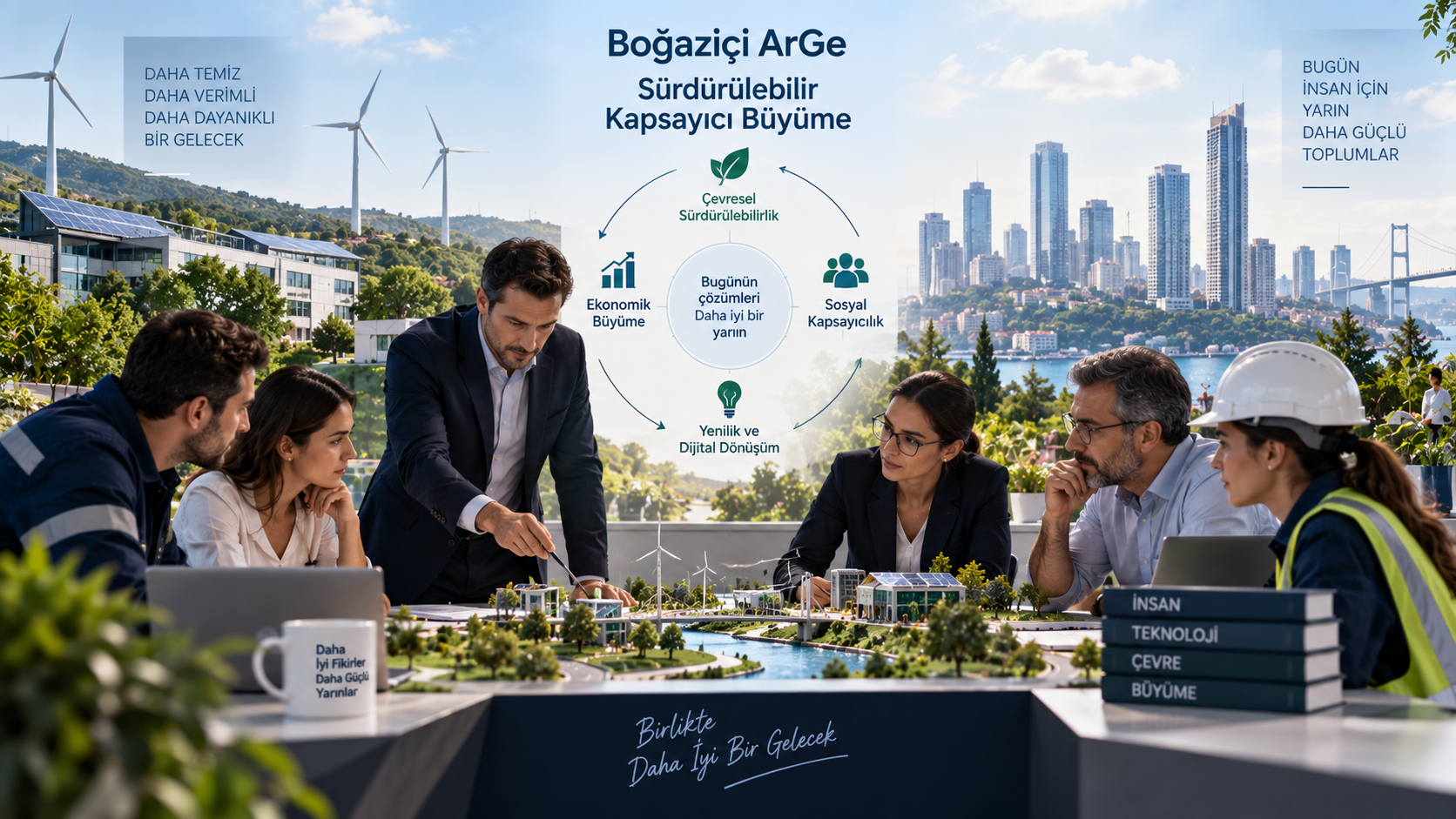 Sürdürülebilir kapsayıcı büyüme görseli